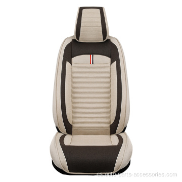 Lino transpirable y ligero cubierta de asiento de automóvil universal